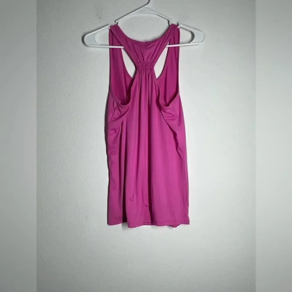 Emme Jordan Pink Cross Straps Tank Top-Size L